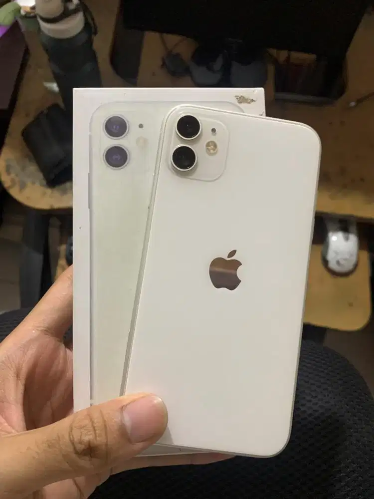 iphone 11 64gb putih fullset