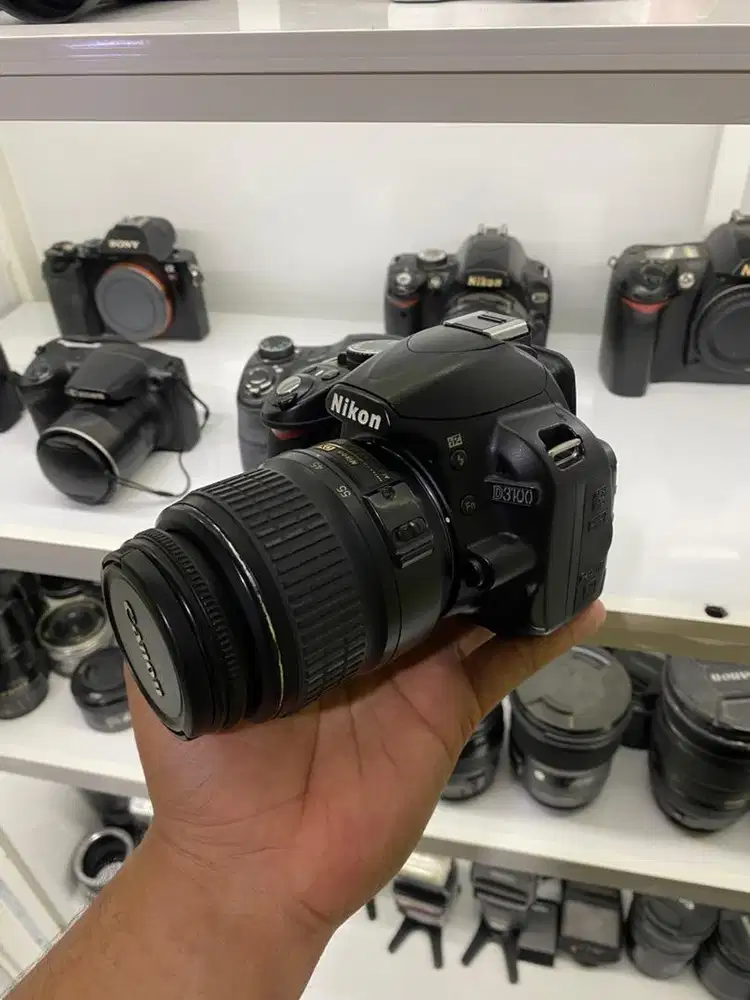 Kamera nikon D3100 lensa 18-55 cocok untuk pemula