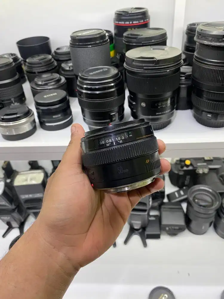 Lensa 50mm f1.4 USM canon