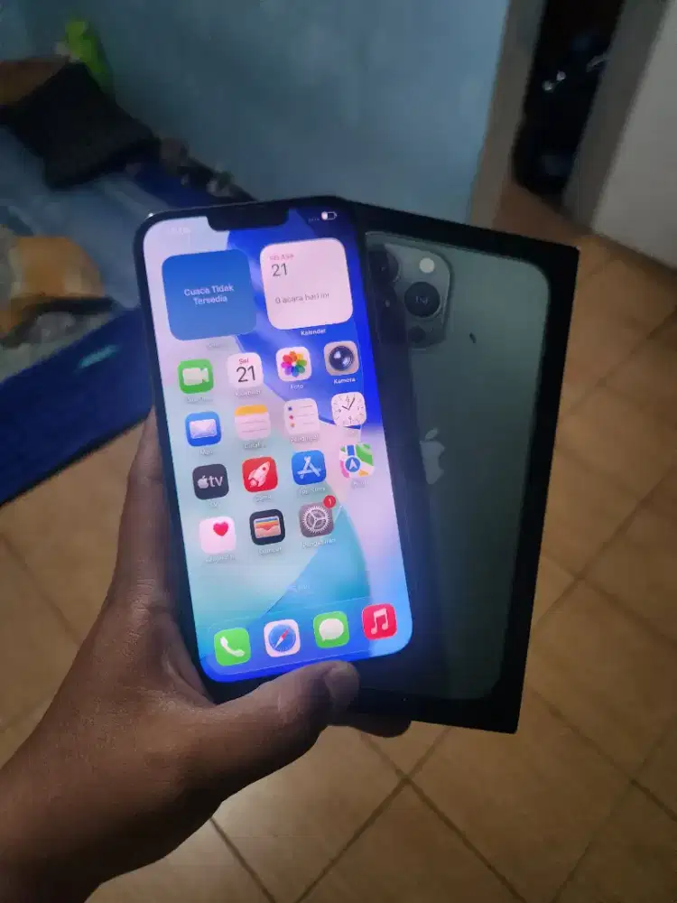 Iphone 13 pro max 128 ibox fulset ori