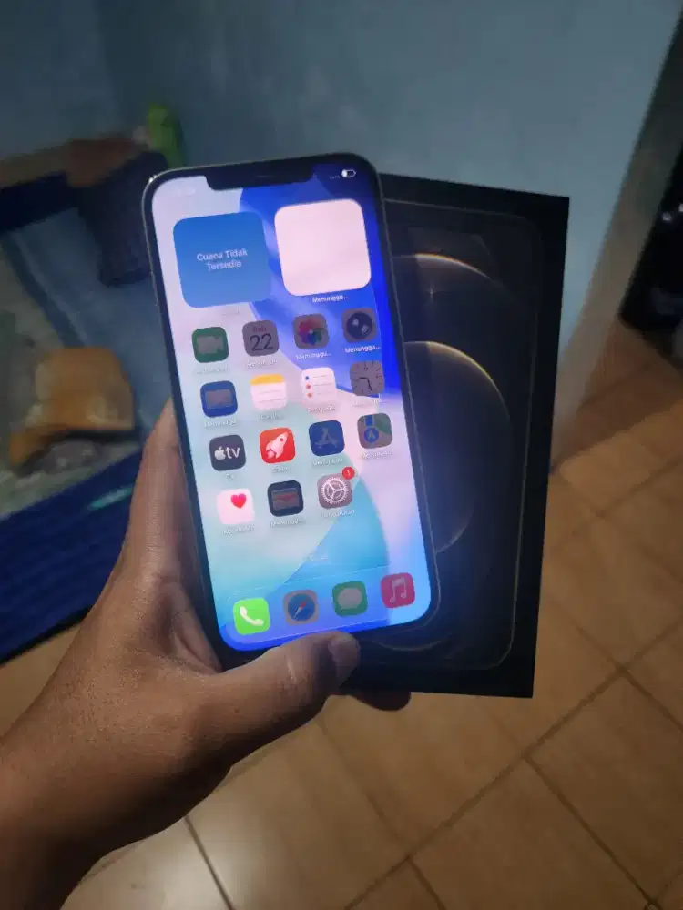 Iphone 12 promax 256gb fulset ori