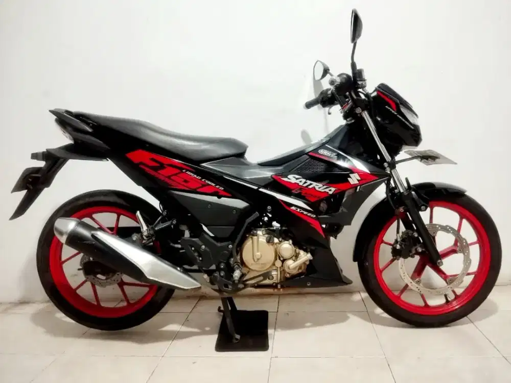 Suzuki Satria Injeksi Black Fire with Remote Alarm