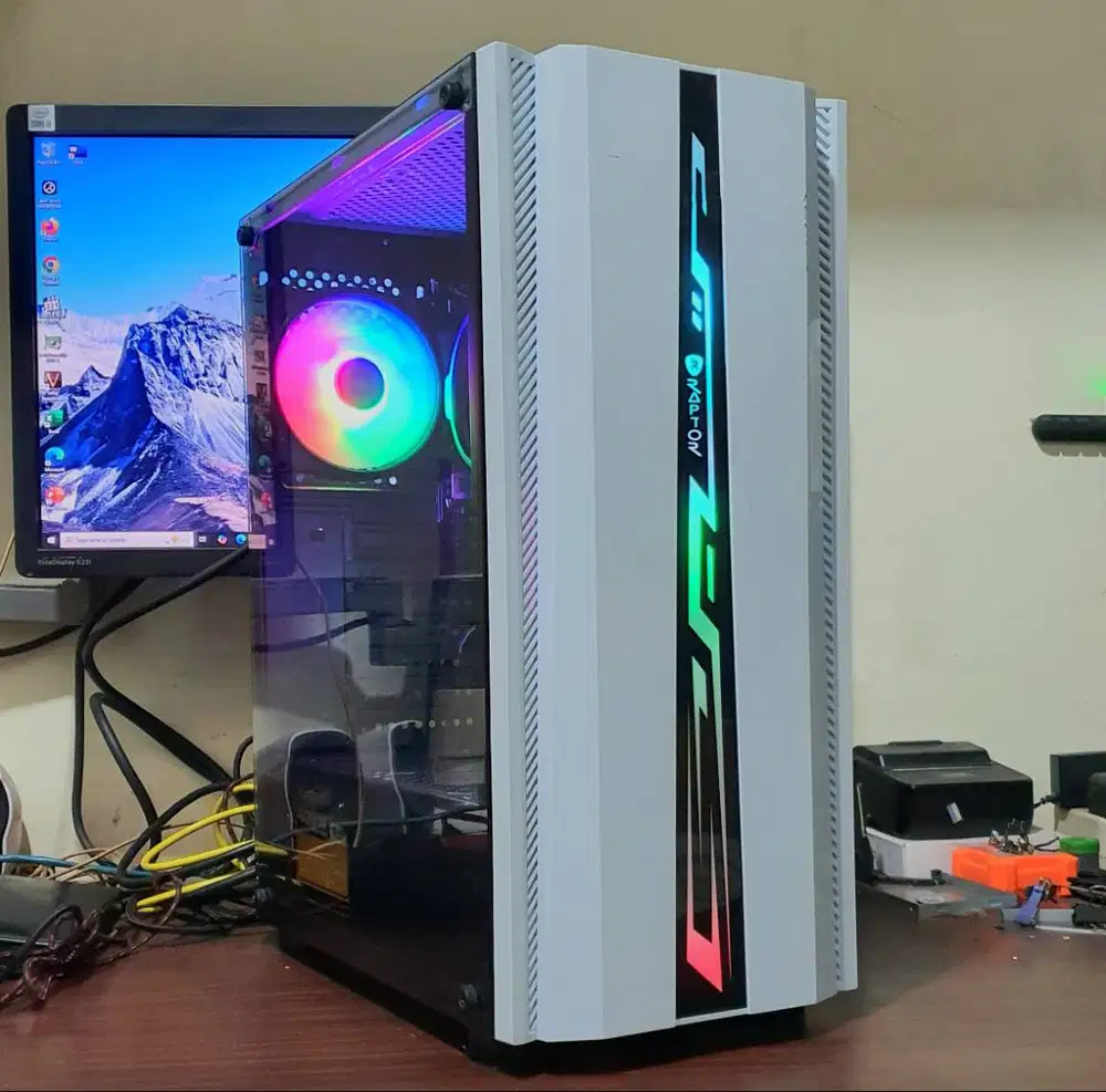 PC AMD Ryzen3 3200G - MB B450M - Ssd Nvme