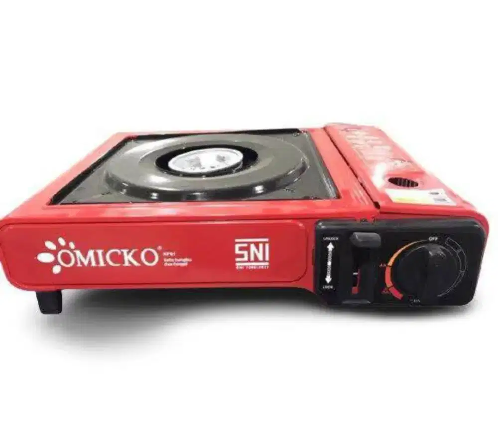 Kompor portable bekas merk omicko+gas