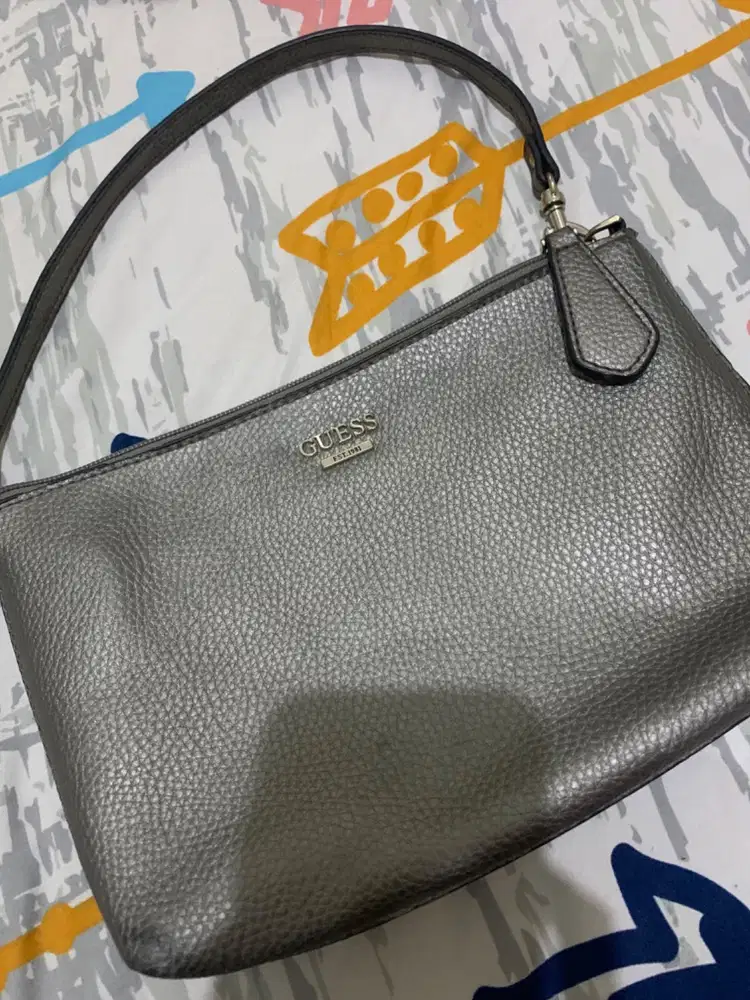 Tas Guess ori warna abu