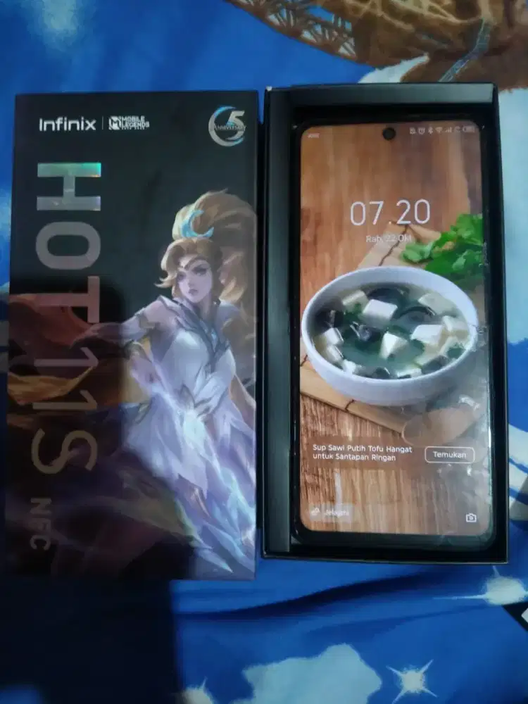 JUAL HP INFINIX HOT 11S NFC 6+6/128