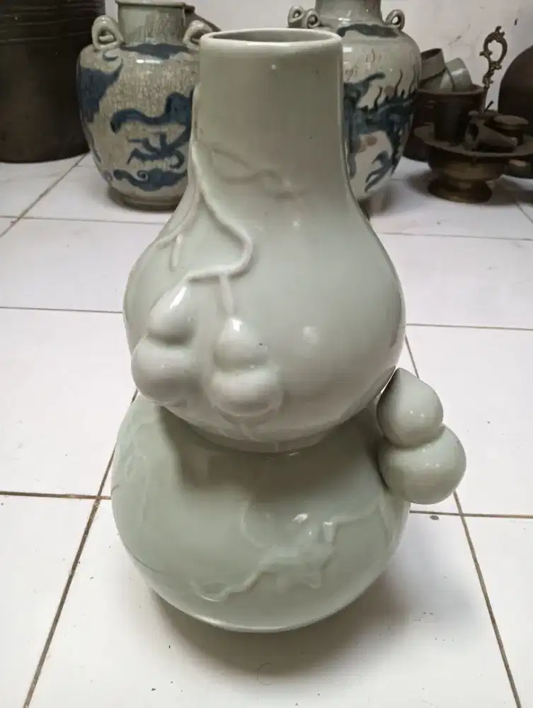 Botol labu celadon