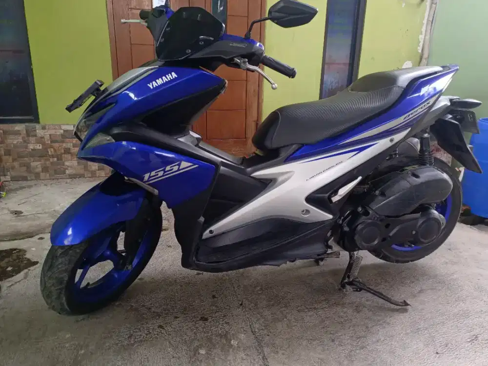Yamaha Aerox 155CC LED Tahun 2017 FullOrsinil Mesin Halus Siap GasPOLL