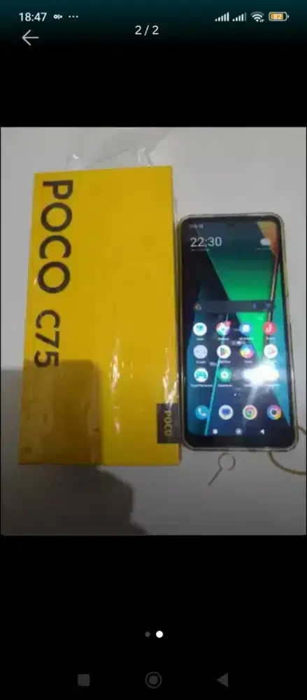 Poco C75 ex Istri Nfc 6+6/128 Siap Pakai