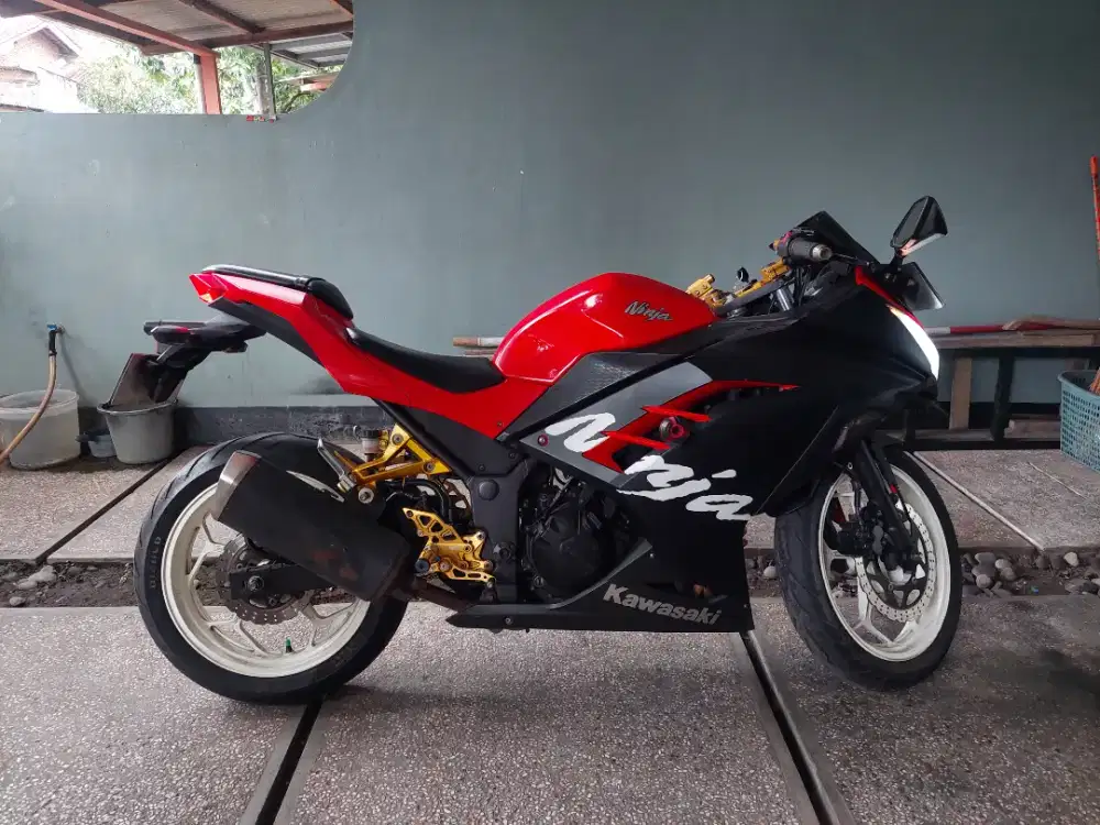 Kawasaki Ninja 250 Tahun 2015 Mulus Low KM Terawat