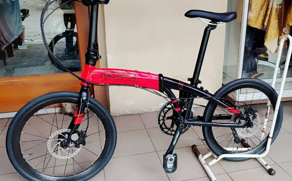Jual Sepeda lipat Pro Action Owl bike 20 inch 2x10 speed ( unit Baru)