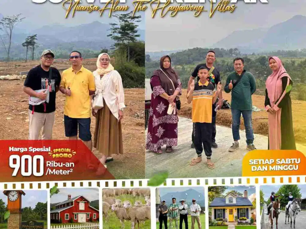 TANAH MURAH STRATEGIS LEGALITAS SHM ZONA KUNING DI BOGOR TIMUR