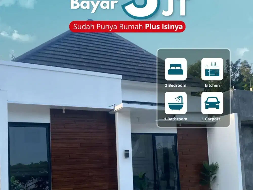 RUMAH DEKAT KAMPUS UMY, COCOK UNTUK INVESTASI