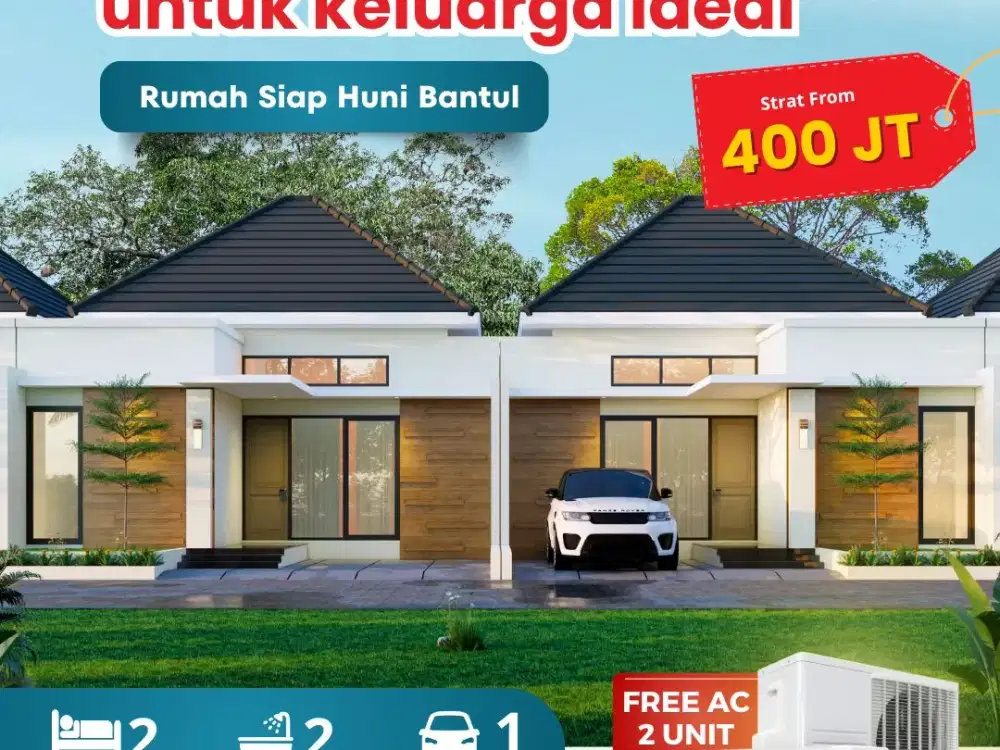 CLUSTER EKSKLUSIF DENGAN PLAYGROUND UNTUK KELUARGA