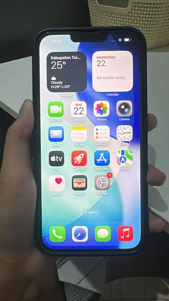 Iphone 13 promax sierra blue 256gb