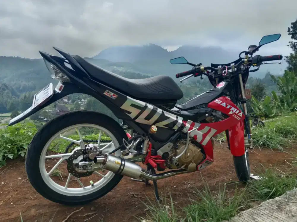 Dijual Motor Satria Fu 150 Facelift 2014