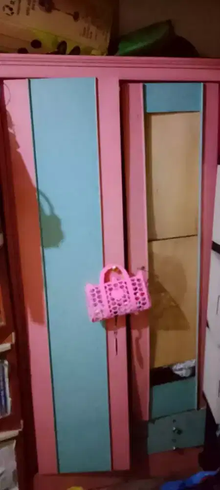 Lemari kayu 2pintu