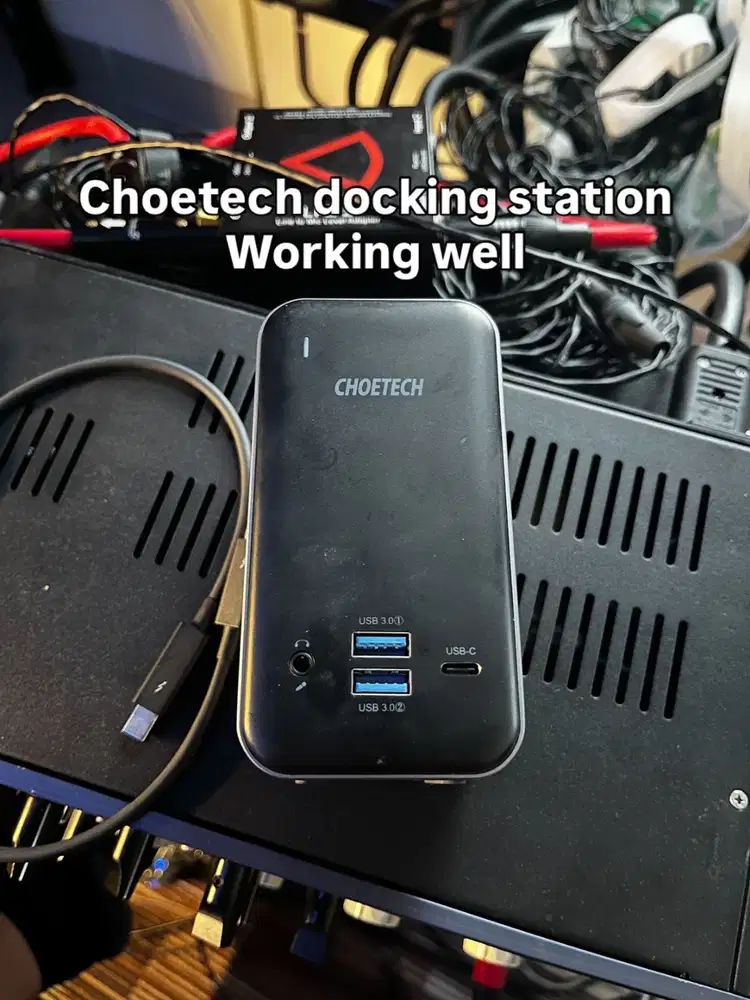 choetech usb thunderbolt hdmi dock