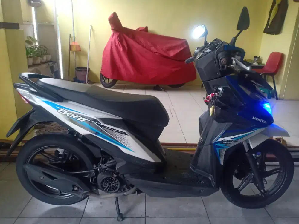 Honda beat 2018 PJK hidup dan surat lengkap ,orsinil ,mesin kering