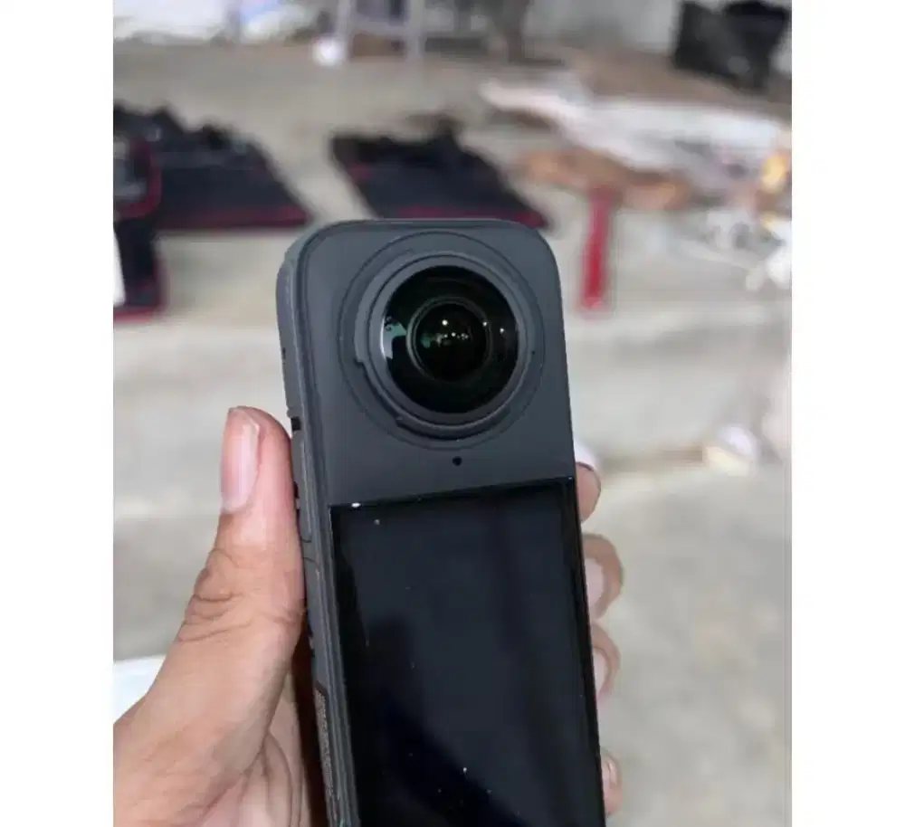 Insta360 x4 second  sudah pasang anti gores