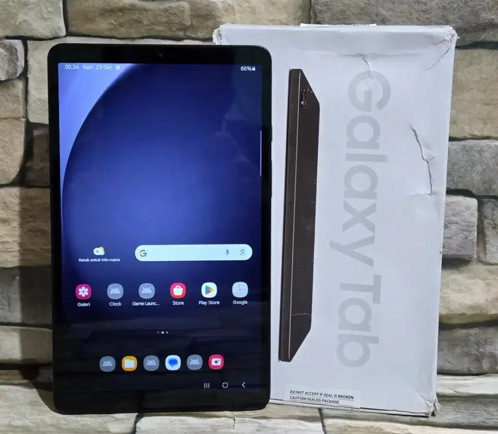 Samsung Galaxy Tab A9 4/64 Wifi Fulset segel mulus 98%