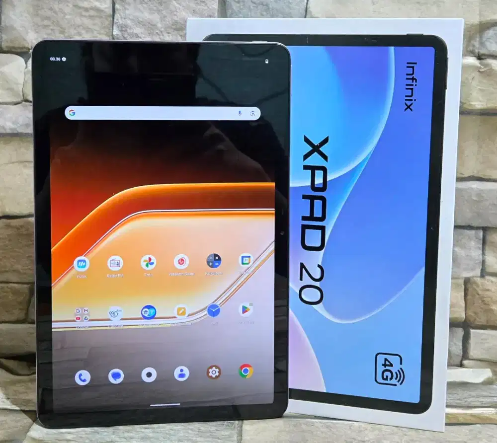 Infinix XPAD 20 4G LTE 8/256 Fulset segel mulus 99% like new Garansi