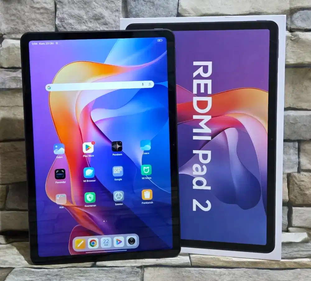 Redmi Pad 2 4/128 Wifi Fulset segel mulus 98% Garansi panjang