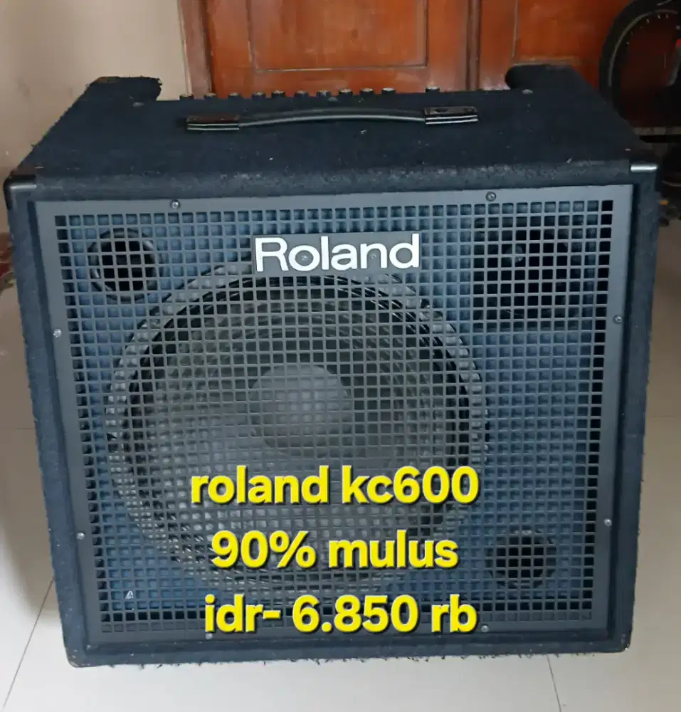 Roland kc600 keyboard amplifier dull original mulus bagus mantap
