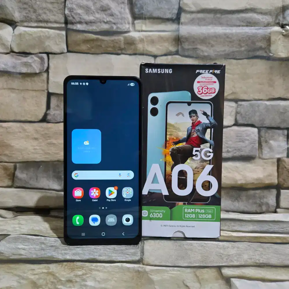 Samsung A06 5G 6/128 Fullset Segel Normal Mulus 95%,Garansi Resmi