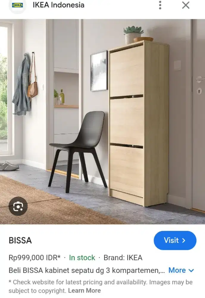 Lemari sepatu dan Rak serbaguna