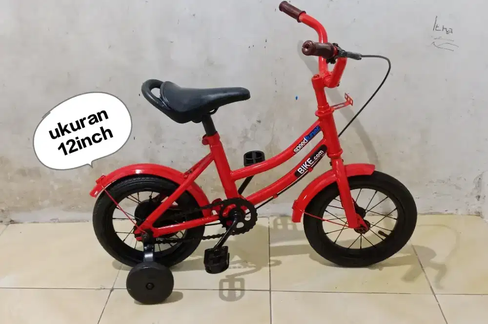 Sepeda anak kecil ukuran 12inch