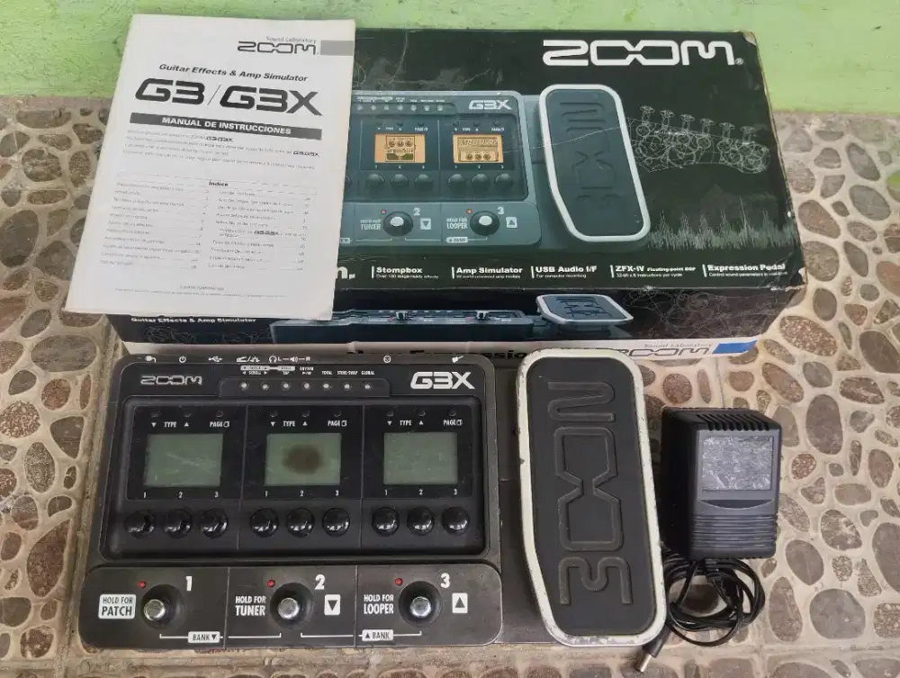 Efek Gitar Zoom G3X