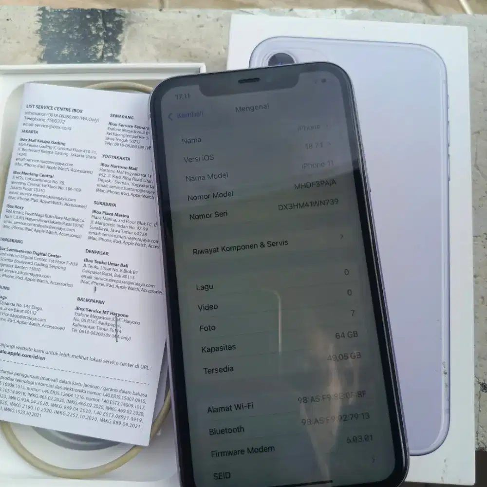 Iphone 11 64gb ibox