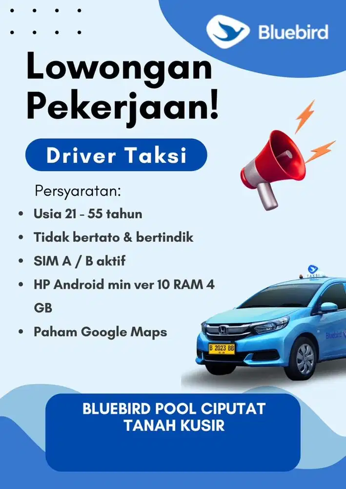 Lowongan Pengemudi