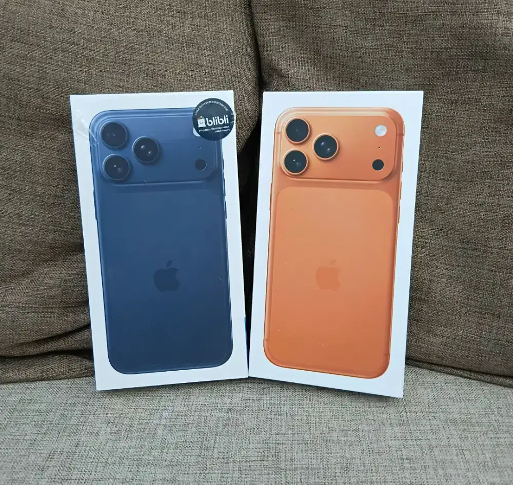 Iphone 17 Pro Max 256GB Orange Blue BNIB Garansi Resmi Indonesia