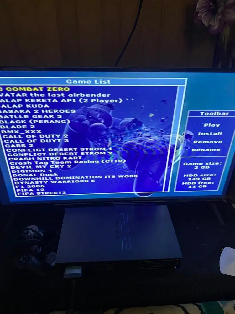 Playstation 2 matrix