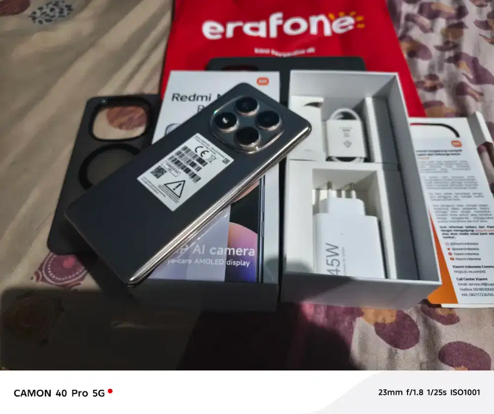Redmi note 14 pro 5G 8/256 baru 2 mingguan pakai