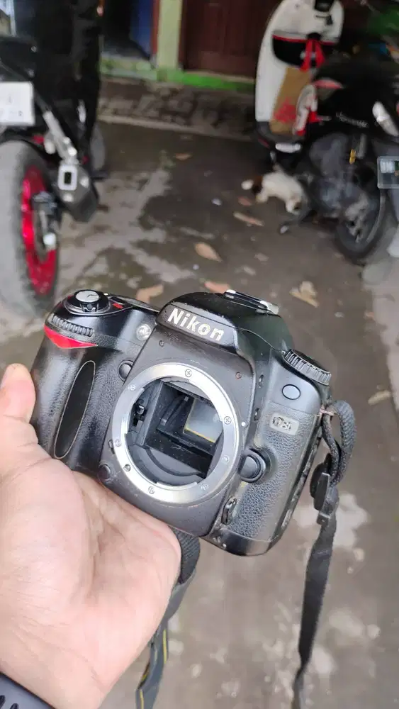 Nikon D80 murah no vignet normal