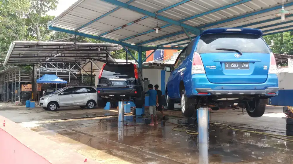 Sewakan Lahan Cuci Steam dg Alat2