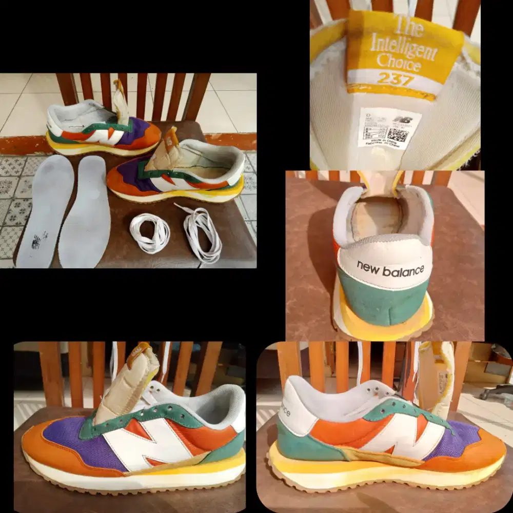Jual sepatu ( New Balance 237 2nd good condition, size 42 j