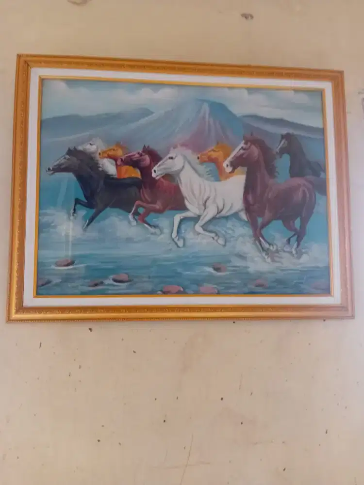Lukisan tangan kuda