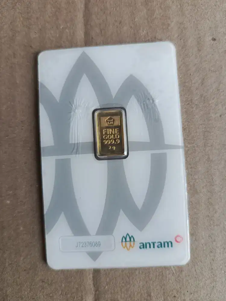 LM ANTAM 2 GRAM TAHUN 2023 minus retak certicard