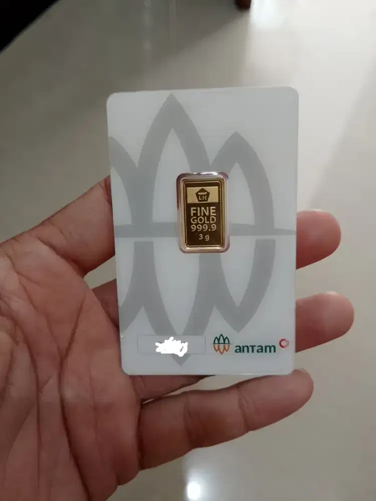 Logam mulia antam 3 gram