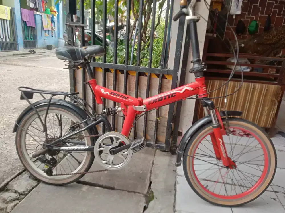 Dijual sepeda lipat exotic
