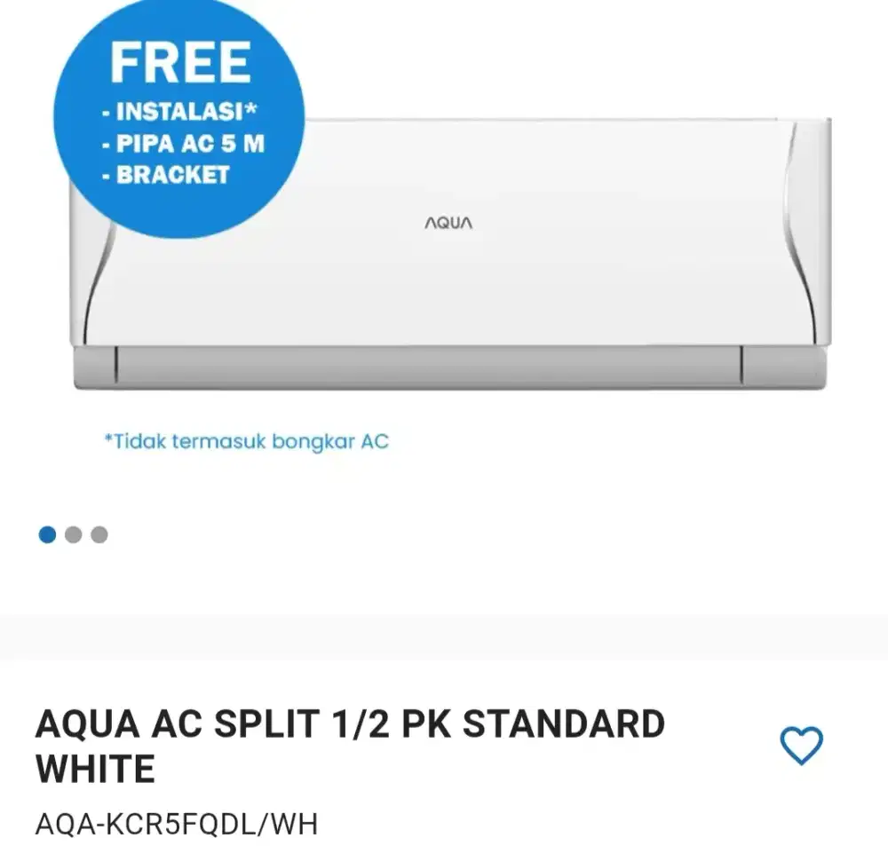Promo ac 1/2 pk standard at electronic city