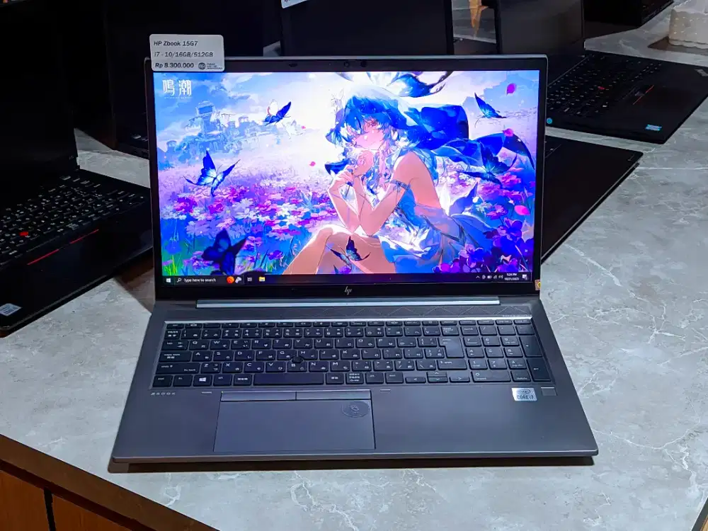 Laptop Gaming Second HP ZBook Dual VGA Core i7 NVIDIA Quadro Garansi