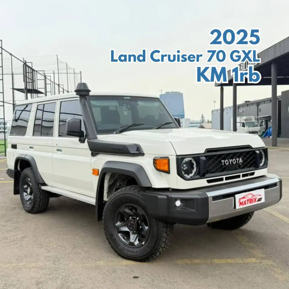 Toyota Land Cruiser 70 GXL 2.8 2025 NIK 2024 White LC LC70 GX L Putih