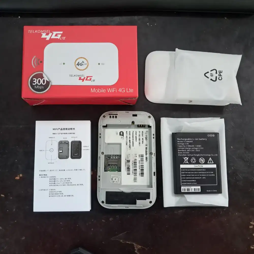 Modem WiFi Portable 4G LTE Mobile MiFi