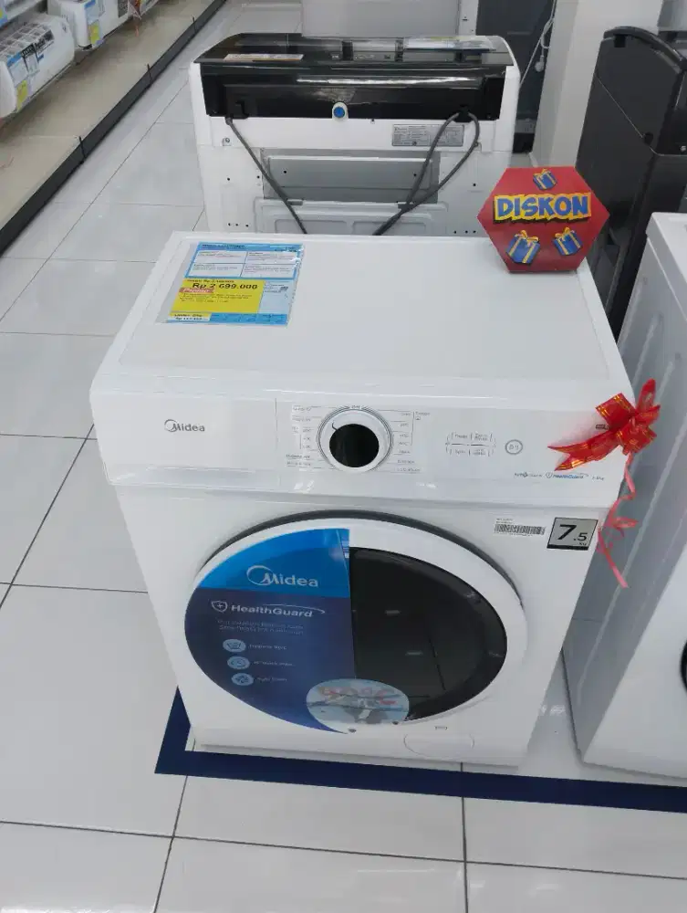 MESIN CUCI MIDEA CUMA 2JTAN CICILAN PAKAI KREDIVO MULAI 200RBAN/BULAN
