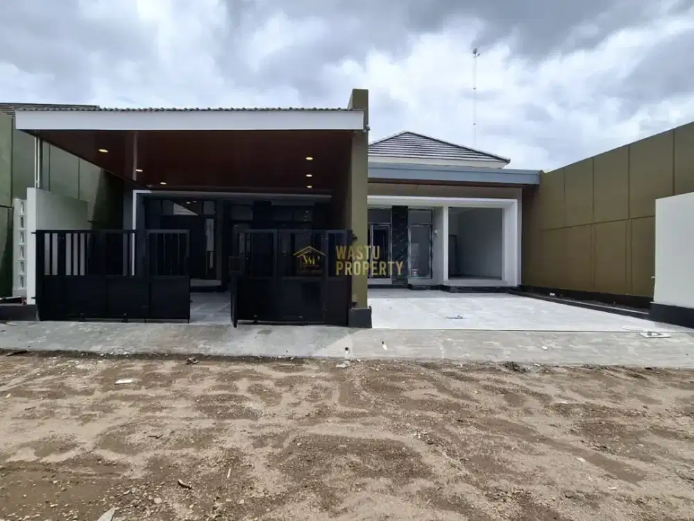 RUMAH SIAP HUNI, TIPE BESAR DEKAT SEKOLAH BUDI MULIA
